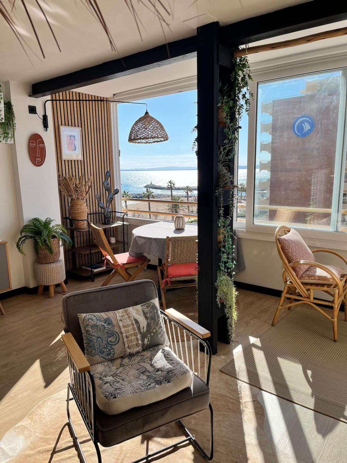L'Appart-Rosas Boheme Chic, Au Bord De La Mer Εξωτερικό φωτογραφία